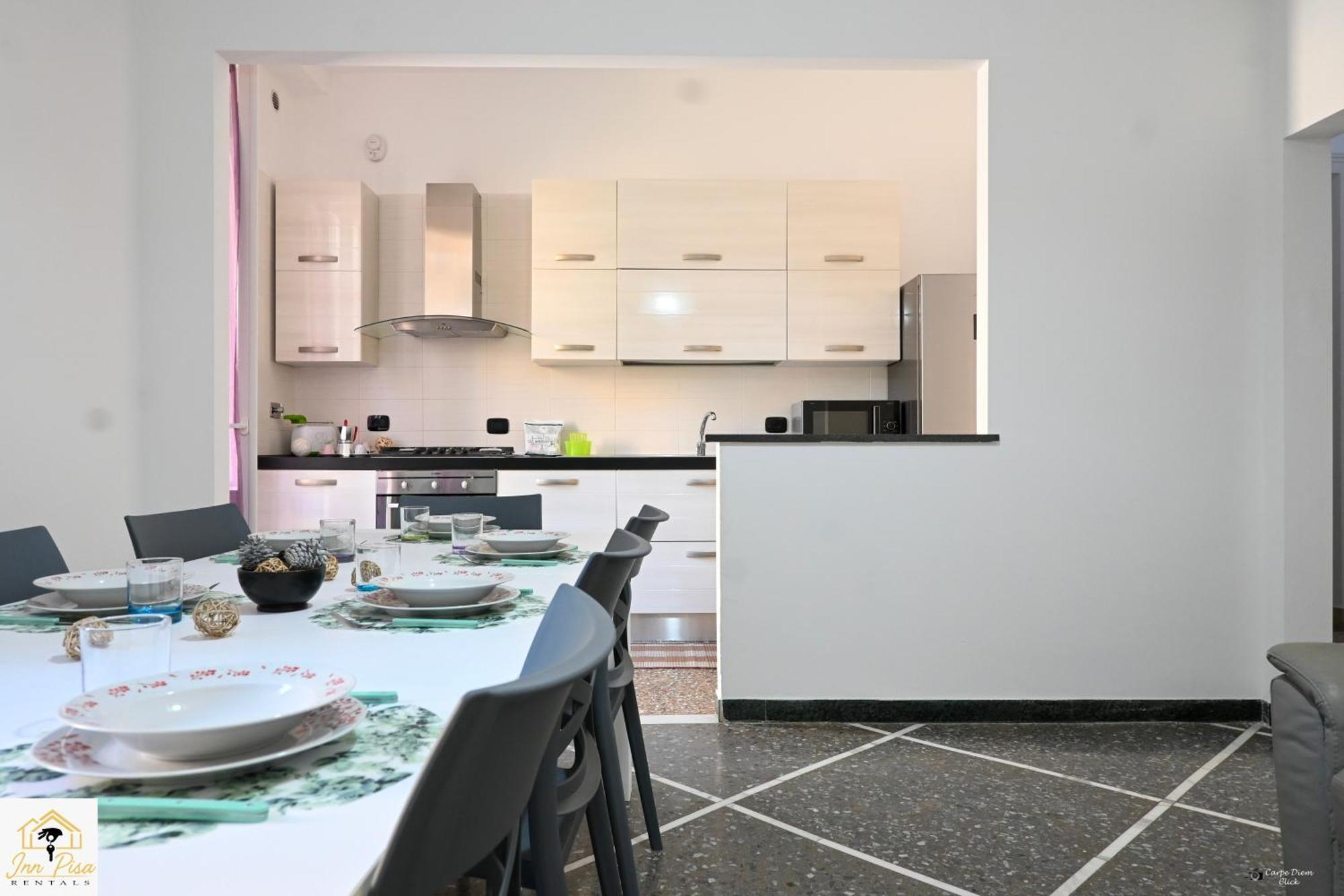 Inn Pisa Rentals 2- Starlight Central Flat Exteriör bild